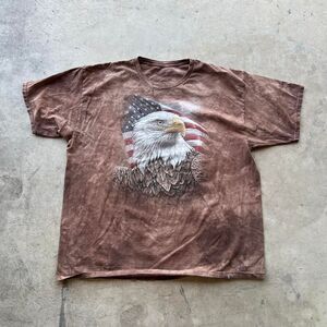 The Mountain y2k tie dyed tee American Eagle Mens size XXL